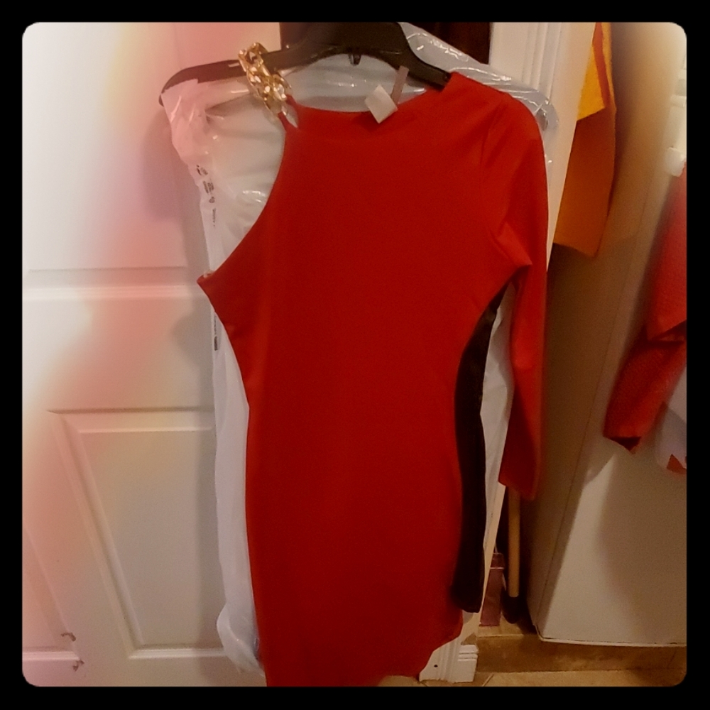 Red dress